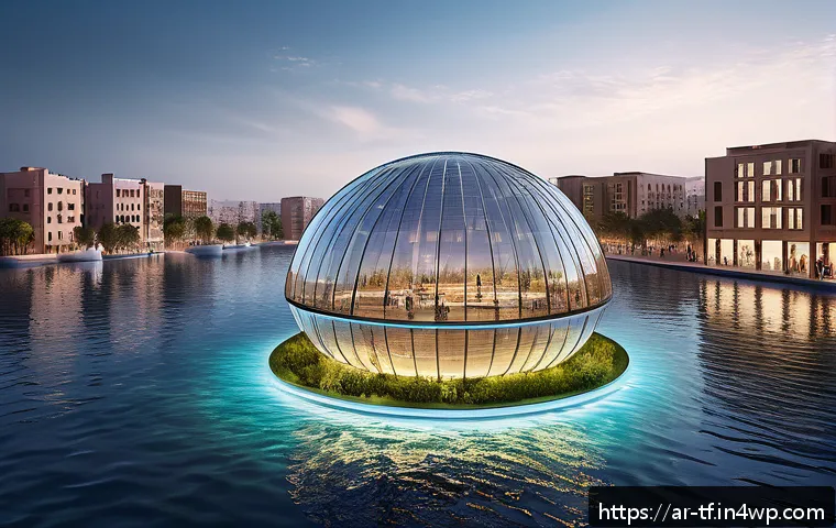 تصميم الفضاءات الاجتماعية في المدن العائمة: مستقبل التفاعل البشري فوق الماء 4 플로팅 도시의 사회적 공간 설계 관련 이미지 2