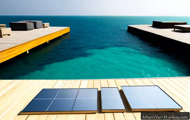 플로팅 시티에 적합한 건축 자재 - Photorealistic architectural materials comparison for a floating coastal city in the Arabian Gulf: c...
